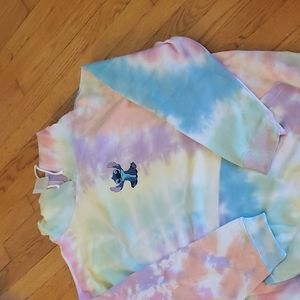 Disney stitch hoodie Sz Large